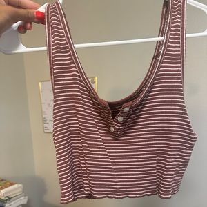 American eagle stripped tank top! Size medium